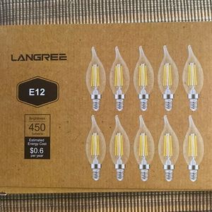 Langree 40W Watt Lightbulbs